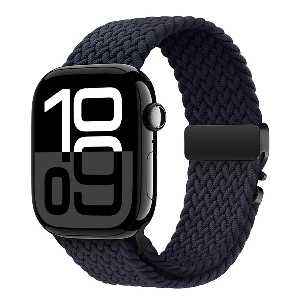 Correas de paracaídas para Apple watch 10 Band 46mm 42mm 45mm Ultra 49mm 44mm 41mm pulsera trenzada correa iWatch Series 9 8 SE 5 6 7