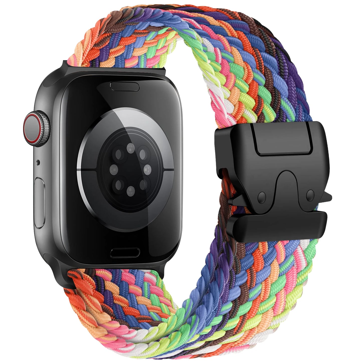 Correas de paracaídas para Apple watch 10 Band 46mm 42mm 45mm Ultra 49mm 44mm 41mm pulsera trenzada correa iWatch Series 9 8 SE 5 6 7