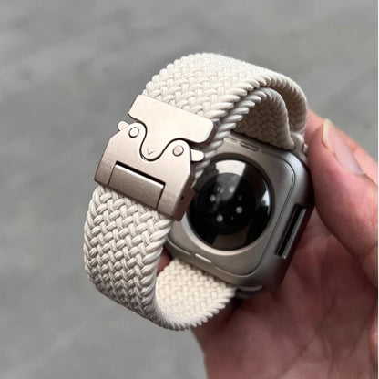 Correas de paracaídas para Apple watch 10 Band 46mm 42mm 45mm Ultra 49mm 44mm 41mm pulsera trenzada correa iWatch Series 9 8 SE 5 6 7