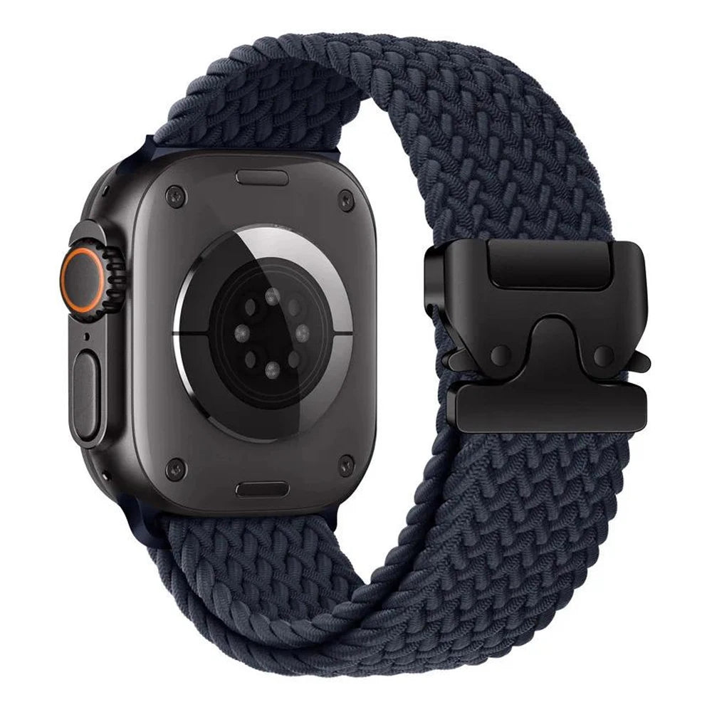 Correas de paracaídas para Apple watch 10 Band 46mm 42mm 45mm Ultra 49mm 44mm 41mm pulsera trenzada correa iWatch Series 9 8 SE 5 6 7