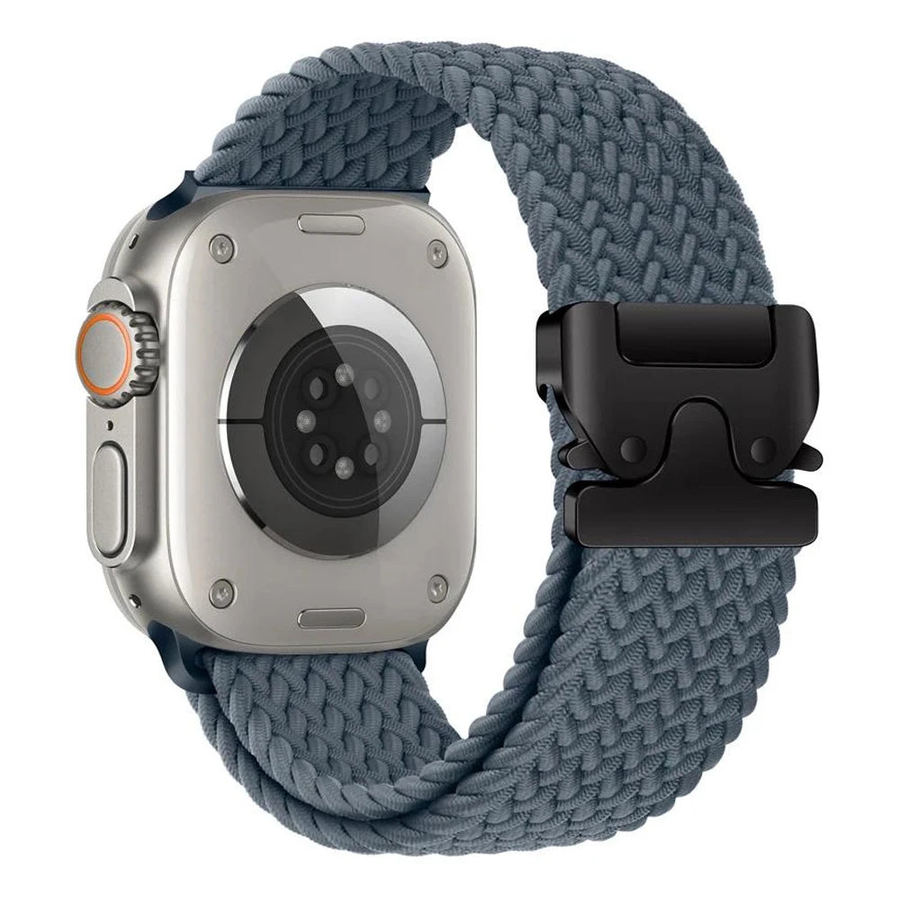 Correas de paracaídas para Apple watch 10 Band 46mm 42mm 45mm Ultra 49mm 44mm 41mm pulsera trenzada correa iWatch Series 9 8 SE 5 6 7