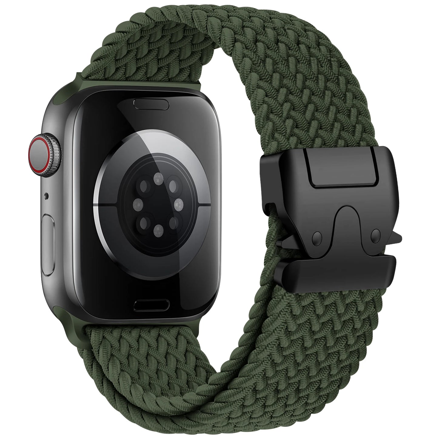 Correas de paracaídas para Apple watch 10 Band 46mm 42mm 45mm Ultra 49mm 44mm 41mm pulsera trenzada correa iWatch Series 9 8 SE 5 6 7